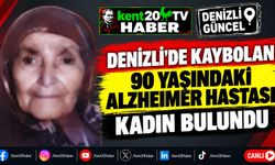 Denizli’de Kaybolan 90 Yaşındaki Alzheimer Hastası Kadın Bulundu