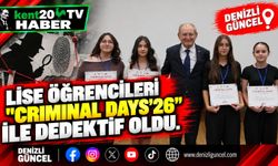 Lise Öğrencileri "Criminal Days’26" ile Dedektif Oldu
