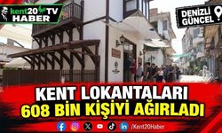 Kent Lokantaları 608 bin kişiyi ağırladı