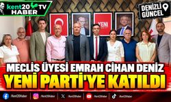 Meclis Üyesi Emrah Cihan Deniz YENİ Parti'ye Katıldı