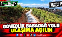 Göveçlik-Babadağ Yolu Ulaşıma Açıldı