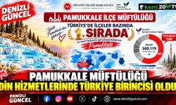 Pamukkale Müftülüğü Din Hizmetlerinde Türkiye Birincisi Oldu