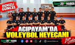 Acıpayam'da Voleybol Heyecanı