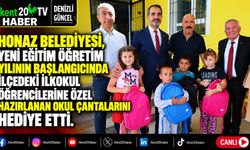 Honaz'da öğrencilere anlamlı eğitim desteği