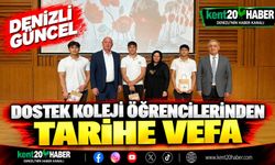 DOSTEK Koleji Öğrencilerinden Tarihe Vefa