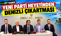 Yeni Parti heyetinden Denizli çıkartması