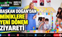 Başkan Doğan’dan Miniklere Yeni Dönem Ziyareti
