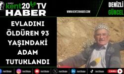 Evladını öldüren 93 yaşındaki adam tutuklandı