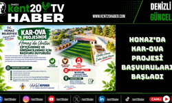 Honaz’da Kar-Ova Projesi başvuruları başladı