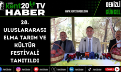28. Uluslararası Elma Tarım ve Kültür Festivali tanıtıldı