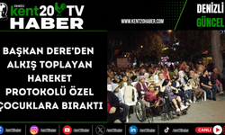 Başkan Dere’den alkış toplayan hareket: Protokolü özel çocuklara bıraktı
