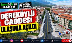 DEREKÖYLÜ CADDESİ ULAŞIMA AÇILDI