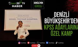 Denizli Büyükşehir’den KPSS adaylarına özel kamp