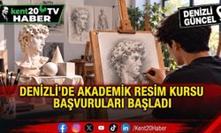 Denizli’de Akademik Resim Kursu Başvuruları Başladı
