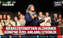 Merkezefendi'den Alzheimer Günü'ne özel anlamlı etkinlik