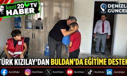 Türk Kızılay'dan Buldan'da Eğitime Destek