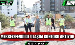Merkezefendi'de ulaşım konforu artıyor