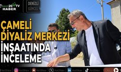 Çameli Diyaliz Merkezi inşaatında inceleme