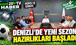 Denizli'de yeni sezon öncesi saha planlaması yapıldı
