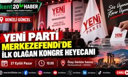 YENİ PARTİ MERKEZEFENDİ’DE İLK OLAĞAN KONGRE HEYECANI
