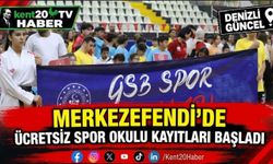 Merkezefendi’de ücretsiz spor okulu kayıtları başladı