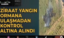 Denizli’de tarım arazisinde yangın