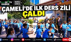 Çameli’de ilk ders zili çaldı