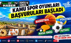 Kamu Spor Oyunları başvuruları başladı
