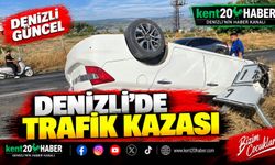 Denizli’de trafik kazası