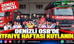 Denizli OSB’de İtfaiye Haftası kutlandı