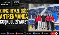 Kırmızı-Beyaz Ekibe Antremanda Coşkulu Ziyaret