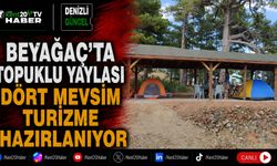Beyağaç’ta Topuklu Yaylası dört mevsim turizme hazırlanıyor