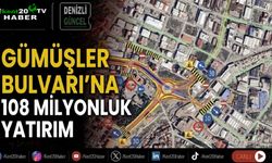 Gümüşler Bulvarı'na 108 milyonluk yatırım