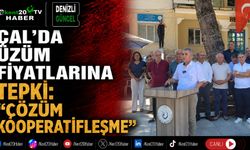 Çal’da üzüm fiyatlarına tepki: "Çözüm kooperatifleşme