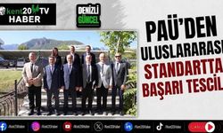 PAÜ'DEN ULUSLARARASI STANDARTTA BAŞARI TESCİLİ