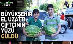 Büyükşehir el uzattı, çiftçinin yüzü güldü