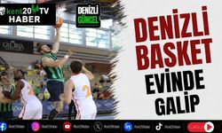 Denizli Basket evinde galip