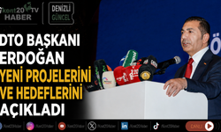 DTO Başkanı Erdoğan yeni projelerini ve hedeflerini açıkladı
