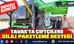 Tavas’ta Çiftçilere Silaj Paketleme Desteği