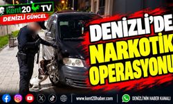 Denizli'de Narkotik Operasyonu