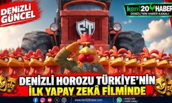 Denizli Horozu Türkiye’nin ilk yapay zekâ filminde