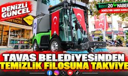 Tavas Belediyesinden temizlik filosuna takviye