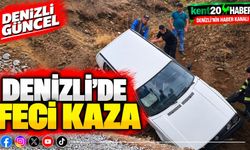 Denizli’de feci kaza