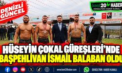Hüseyin Çokal Güreşleri'nde Başpehlivan İsmail Balaban Oldu