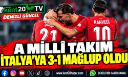 A Millî Takım İtalya'ya 3-1 mağlup oldu