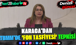 Karaca’dan TBMM’de 'Fon Tasfiyesi' Tepkisi