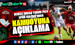 DENİZLİ İDMAN YURDU 1959 SPOR KULÜBÜ’NDEN KAMUOYUNA AÇIKLAMA