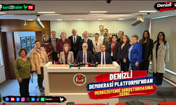 Denizli Demokrasi Platformu'ndan Merkezefendi soruşturmasına tepki