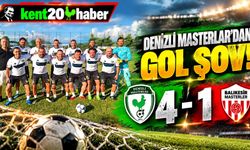 DENİZLİ MASTERLAR’DAN GOL ŞOV