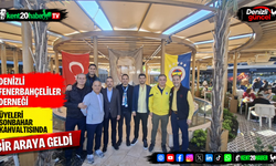 Denizli Fenerbahçeliler Derneği üyeleri sonbahar kahvaltısında bir araya geldi